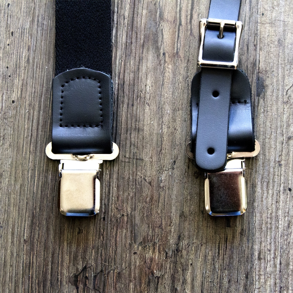 X-Back Clip Suspenders - Logger Suspenders