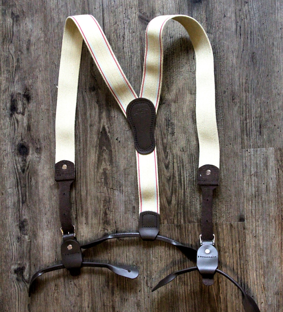 Y Back Loop Fastener Suspenders - Logger Suspenders